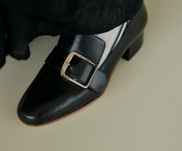 HTHREE イエロー レザー ローファー +バリーローファー 2点