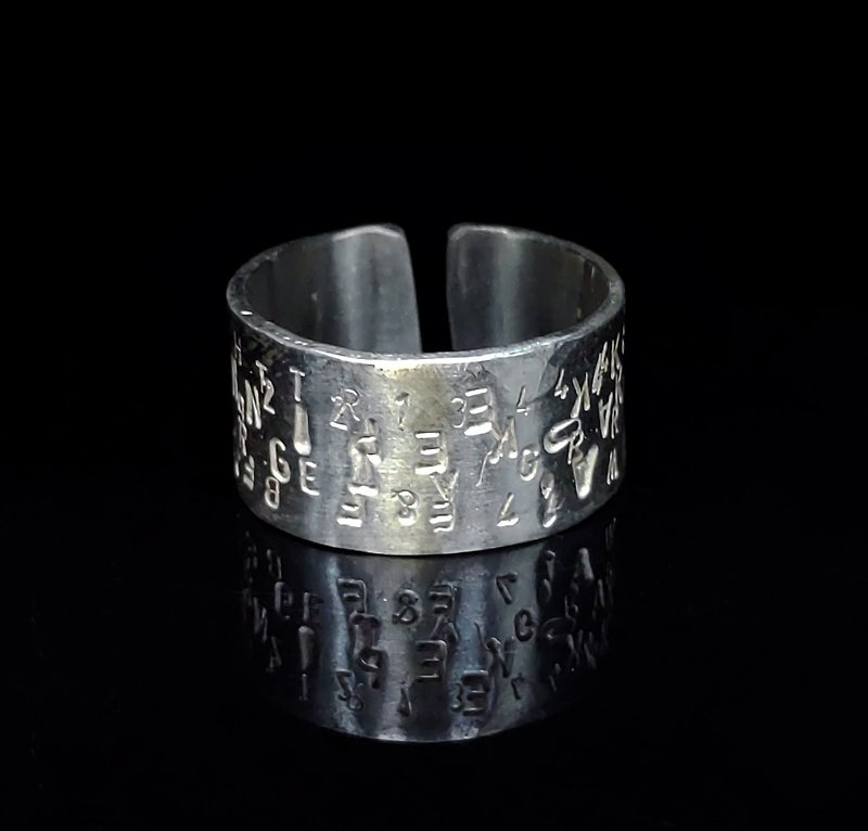 Round Fringe Series/ Ring#08/ 925 Sterling Silver/ Ring - General Rings - Sterling Silver 