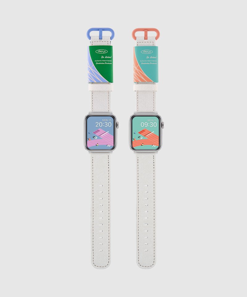 TIMEFLIK Signature Be active Running Apple watch strap - Watchbands - Eco-Friendly Materials 