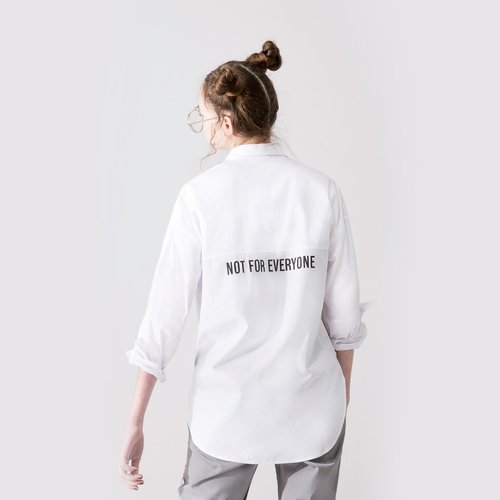 UNISEX DESIGN CHEST POCKET SHIRT