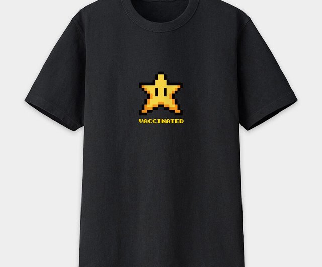 STAR スーパーマリオ 無敵の星 親子カップルTシャツ PS197