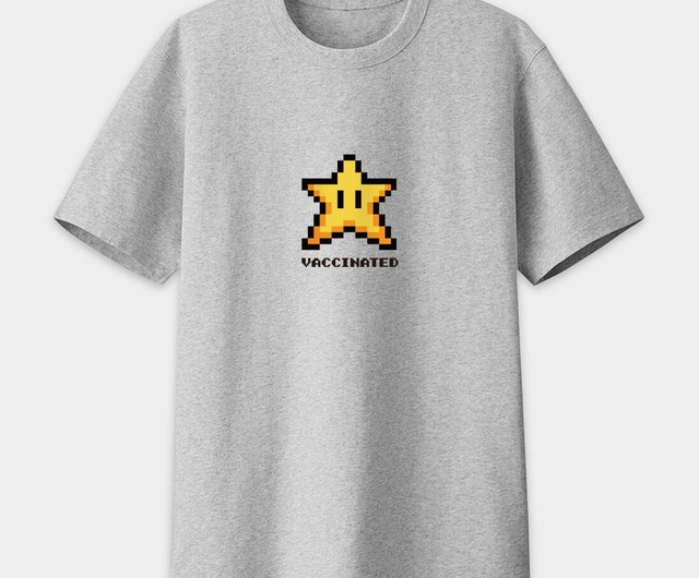 STAR スーパーマリオ 無敵の星 親子カップルTシャツ PS197
