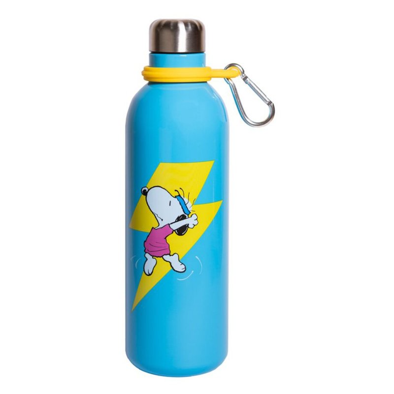 【Snoopy】Energy Yoga Stainless Steel Insulated Bottle/Snoopy - กระติกน้ำ - โลหะ 