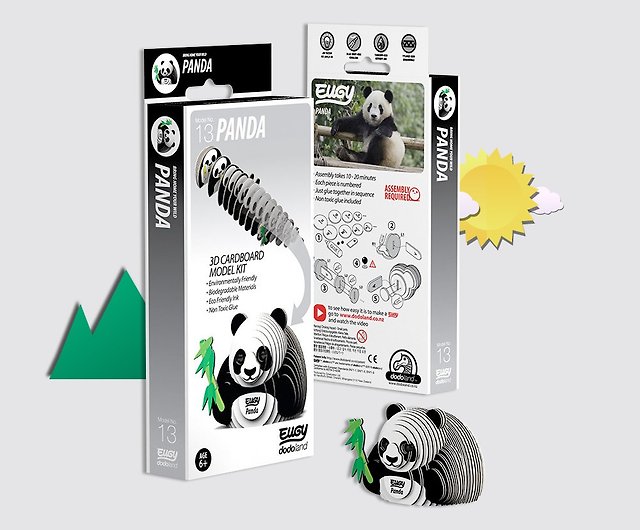 Keine Brainstorm Toys D5003 Eugy Panda 3D-Bastelset