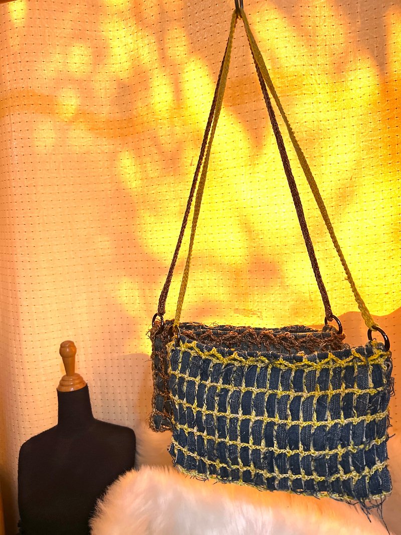 Classic jean bag - Handbags & Totes - Other Materials Multicolor