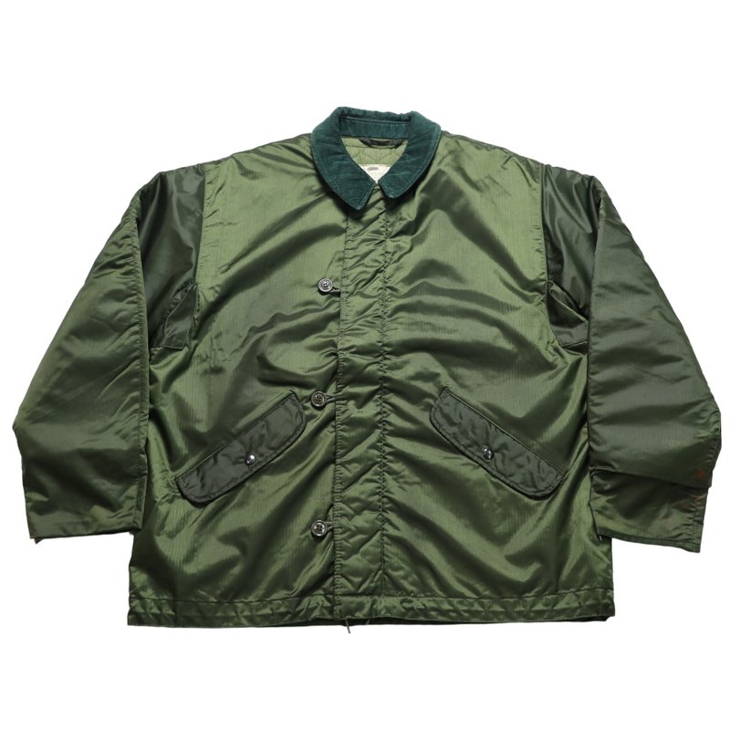 1970s 美軍公發 海軍USN防風甲板外套 U.S.Navy - 男裝外套/大衣 - 其他材質 綠色
