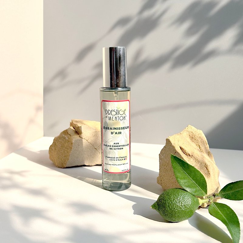 French Prestige de Menton lemon field fragrance - air purifying lemon essential oil home fragrance spray - Fragrances - Plants & Flowers 