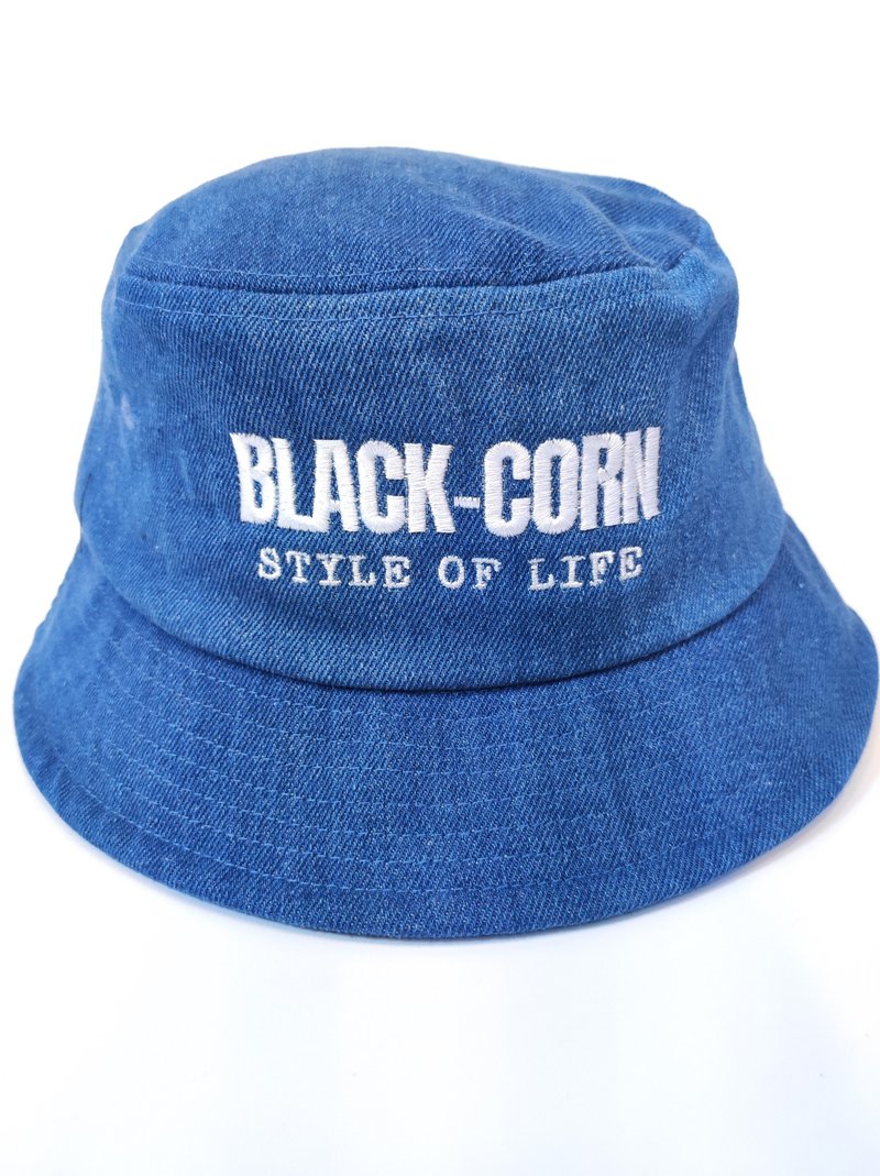 Denim Bucket Hat denim bucket hat (GP230519NO3DM) - Hats & Caps - Cotton & Hemp 