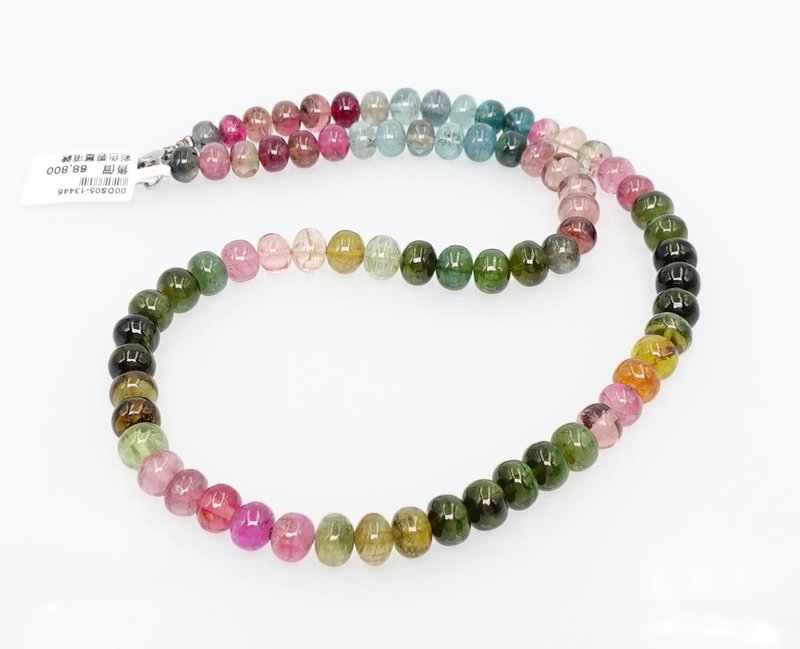 寶麗金珠寶-天然彩色碧璽項鍊 - 項鍊 - 寶石 