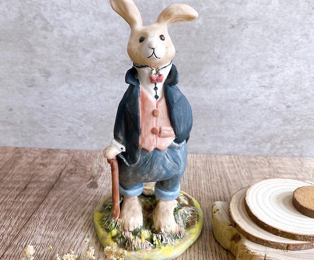 ミスターウサギ | 陶器 | ウサギのフィギュア