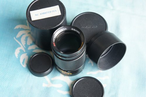 JUPITER-37A 135mm f/3.5 レンズ M42 ZENIT、PENTAX、または