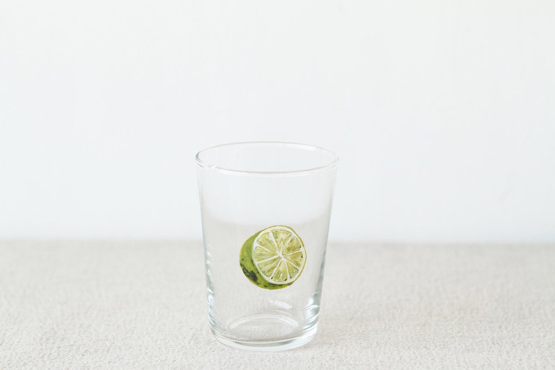 [+tPlanning] Fruit glass-half a lemon - Cups - Glass Transparent