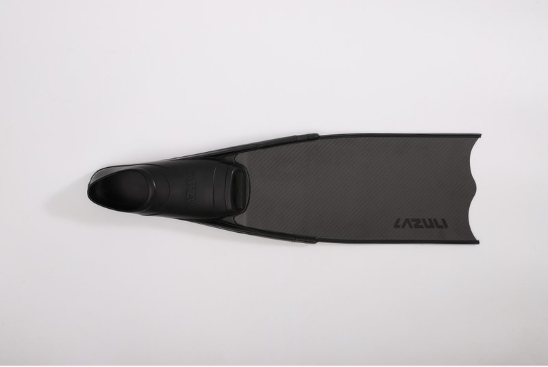 Lazuli Marlin 碳纖維短蛙55cm-含腳套 - 運動/健身器材 - 防水材質 黑色