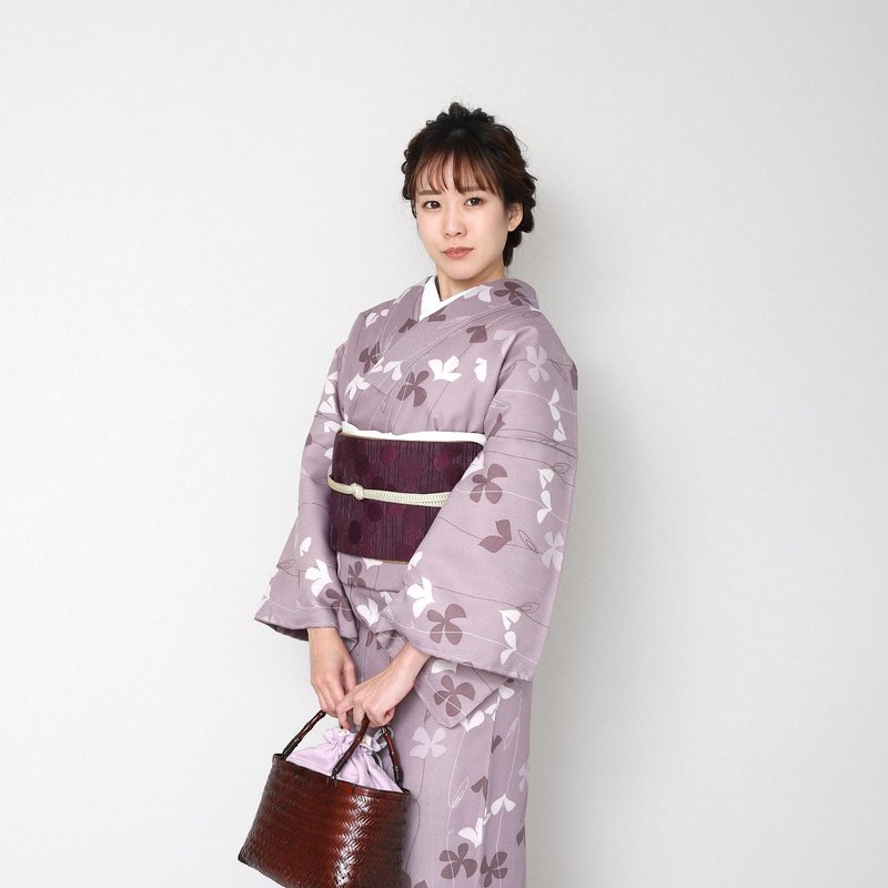 Ladies' lined kimono, single item, M and L, km-aw29 - อื่นๆ - เส้นใยสังเคราะห์ หลากหลายสี