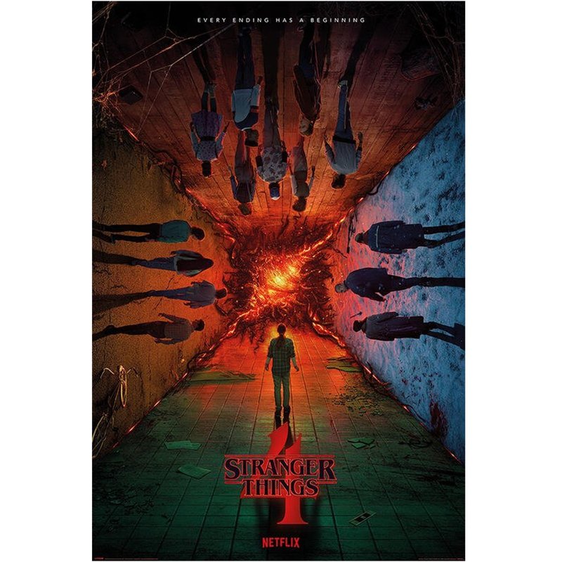 【怪奇物語】Stranger Things 4 第四季 官方主視覺海報 - 海報/掛畫/掛布 - 其他材質 多色