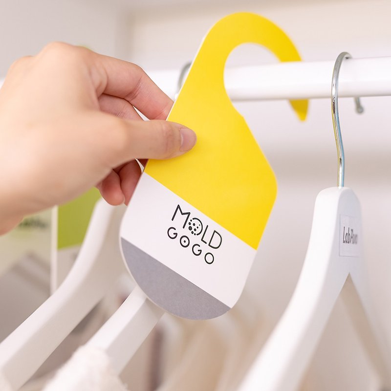 LabAvo | Prevent Mold Scented Card - Yellow - ผลิตภัณฑ์ซักผ้า - กระดาษ สีเหลือง