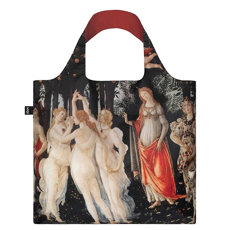 LOQI Shopping Bag-Museum Series (Spring SBPR) - Messenger Bags & Sling Bags - Polyester Multicolor