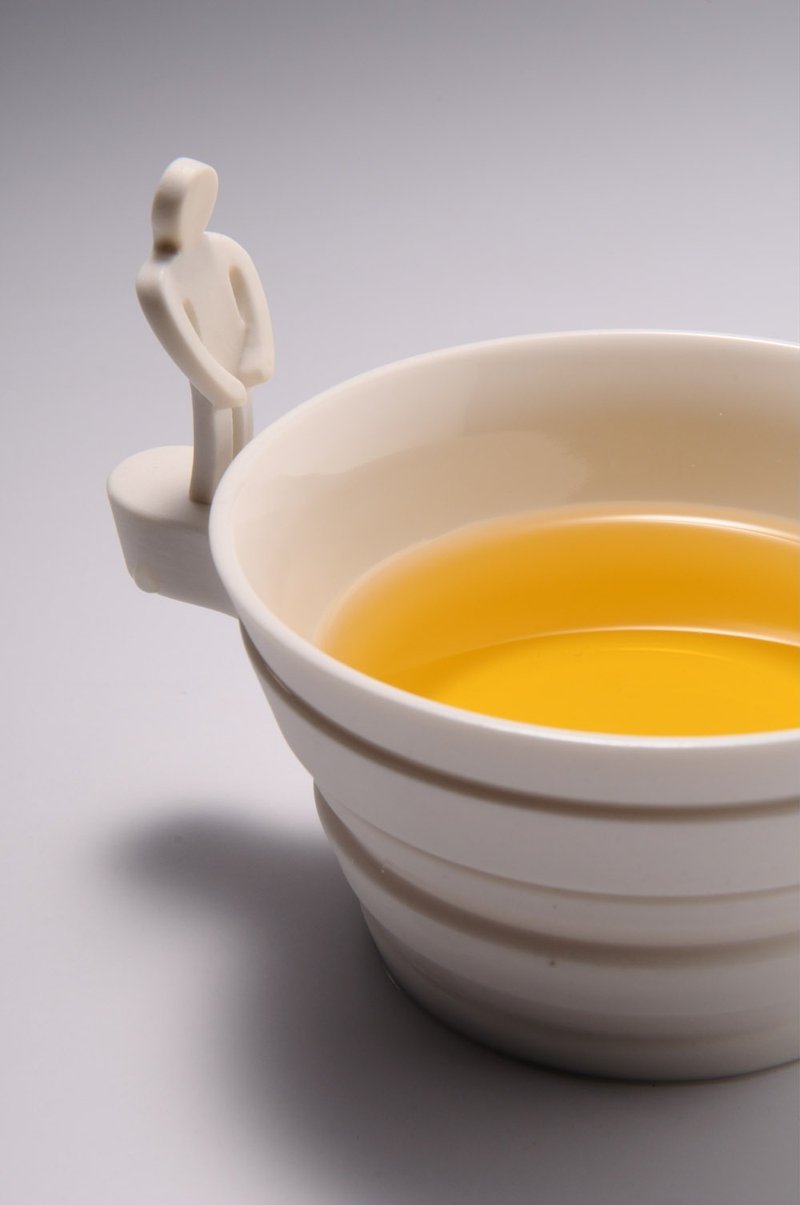 茶顏觀色 - 咖啡杯/馬克杯 - 瓷 白色