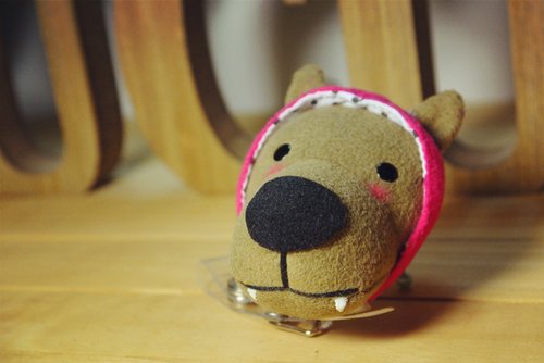 Bucute small wolf clip type retractable clip/birthday gift first choice/medical care favorite/exchange gift/handmade/