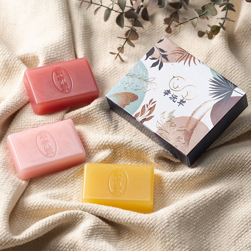 [Xing Yuan Cui] Chinese Herbal Beauty Soap - Xueyan Cherry, Obstacle-removing Grass and Grapes - Soap - Plants & Flowers 