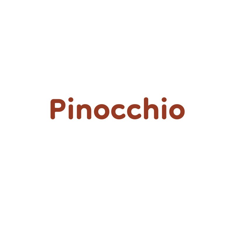 Pinocchio (피노키오) set pack - 貼紙 - 紙 