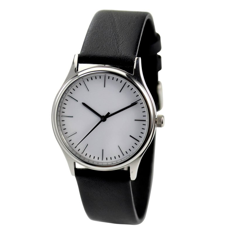 Minimalist Watch with thin stripes - Free shipping worldwide - Women's Watches - Other Metals Gray