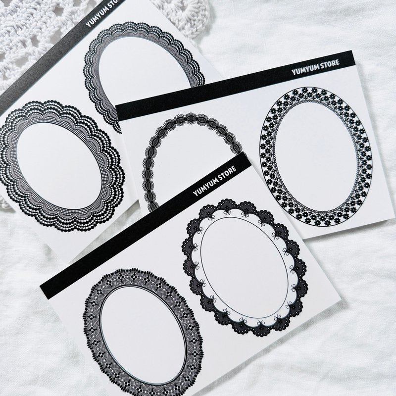 Elliption frame memo pad - 其他 - 其他材質 