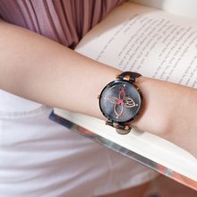a201【ロベルタディカメリーノ】ノーカラーツイードパワショルヴィンテージレトロ ロベルタディカメリーノスイスムーブメントウォーター
