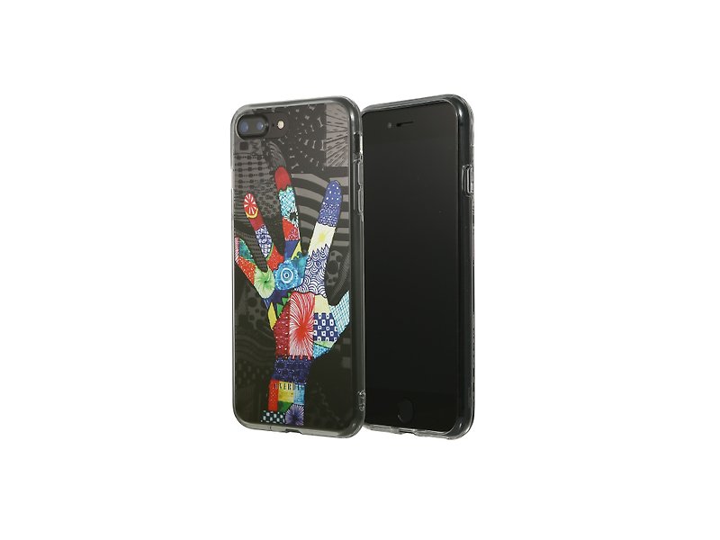 OVERDIGI iArt iPhone7 / 8Plus2素材の完全に覆われた保護ケース - その他 - プラスチック 多色