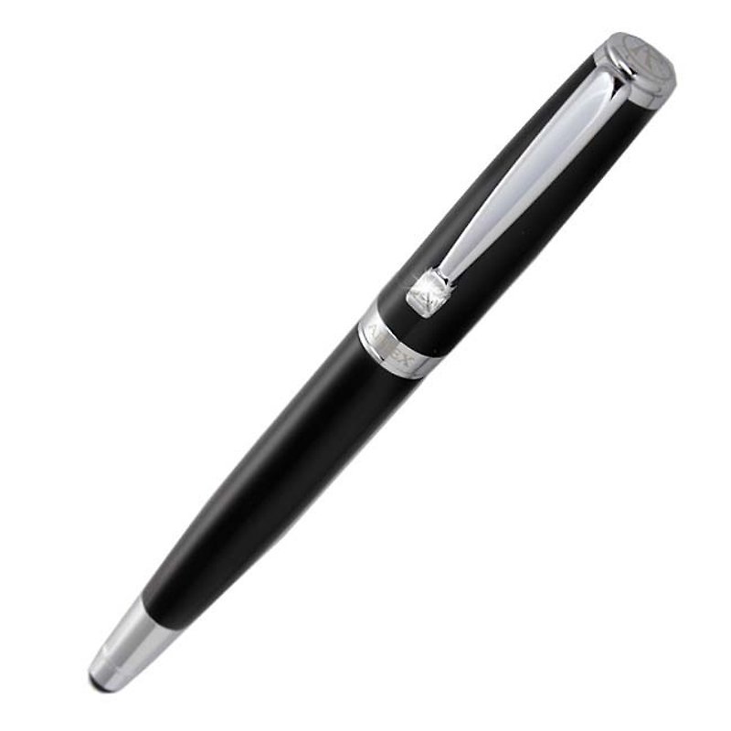 ARTEX elegant touch pen ball - bright Silver/ clarinet - Rollerball Pens - Crystal 