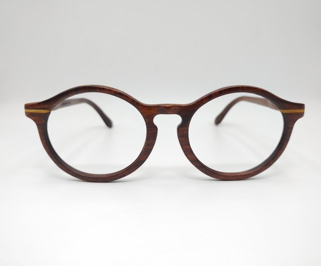 Handmade shop wooden glasses