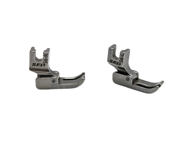 A pair of S6 unilateral zipper presser feet - อื่นๆ - โลหะ สีเงิน