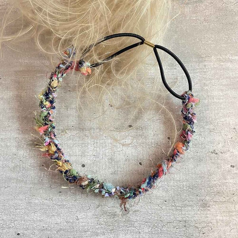 海疆細編織髮帶 - 髮箍/髮帶 - 其他材質 多色