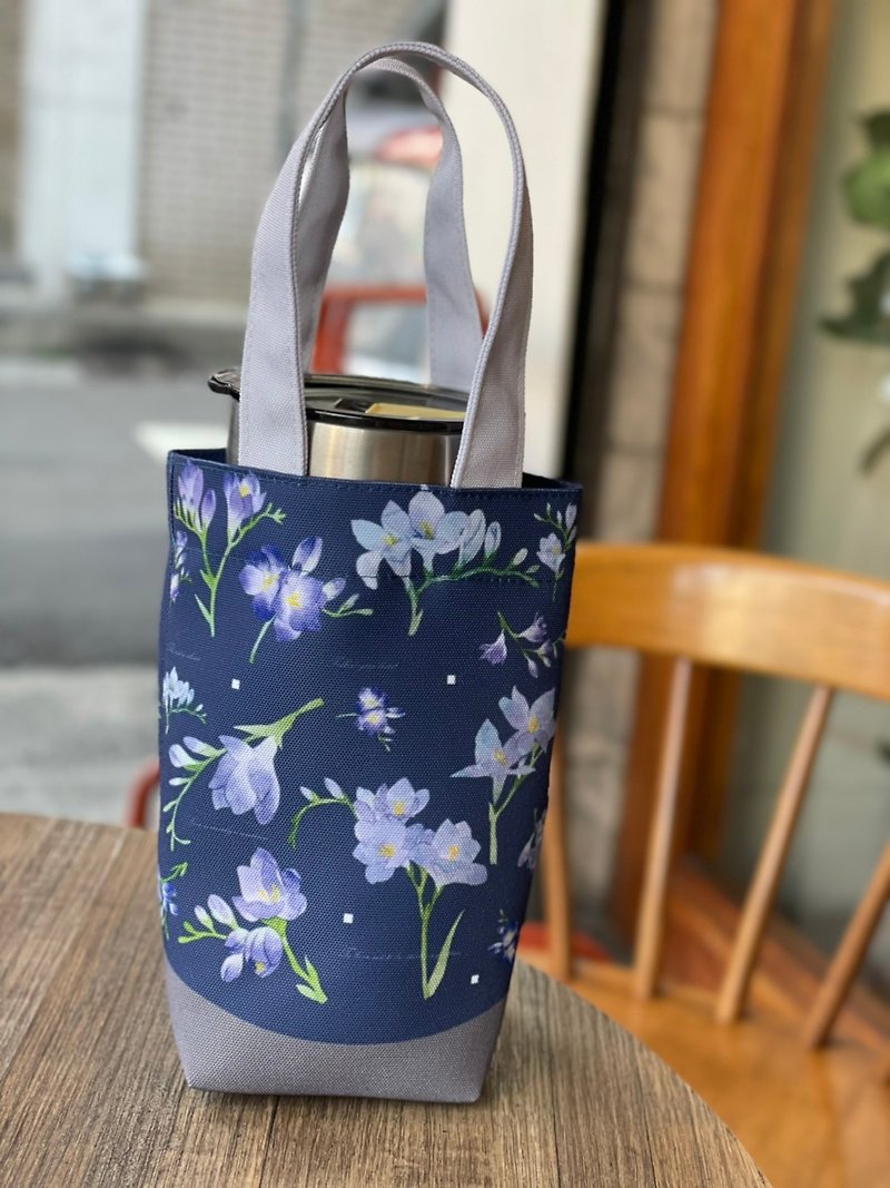 Freesia I Tote Bag - Beverage Holders & Bags - Other Materials Blue