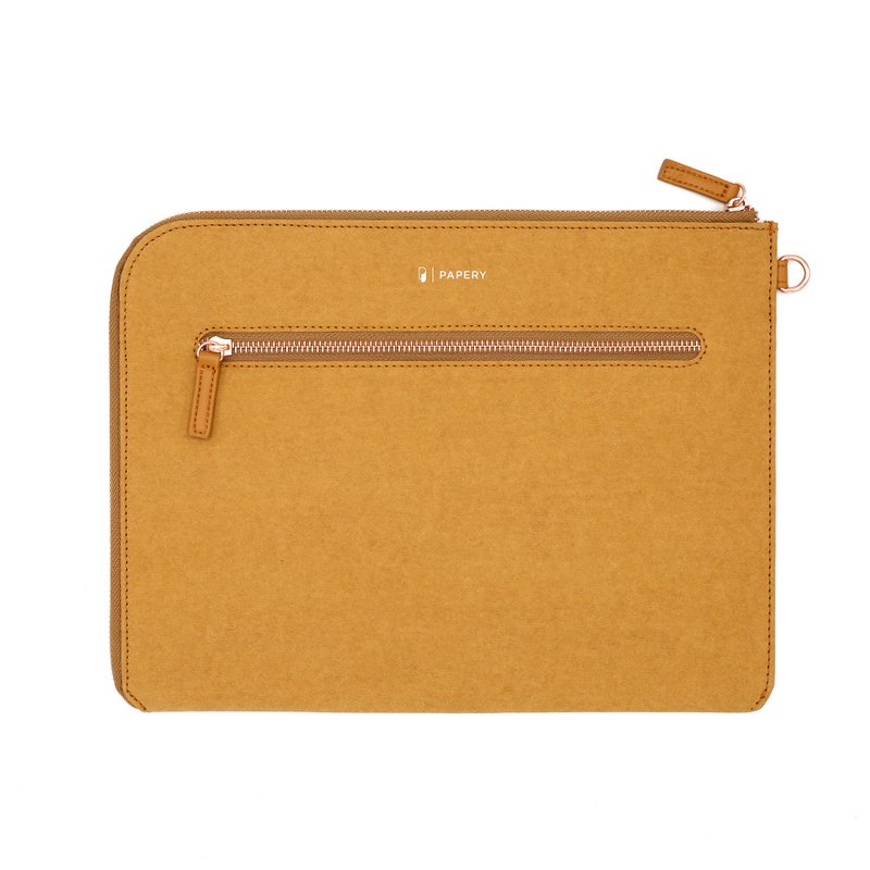 TabletClutch 長效抗菌除臭平板 iPad 保護套-自然駝色 - 電腦包/筆電包 - 環保材質 