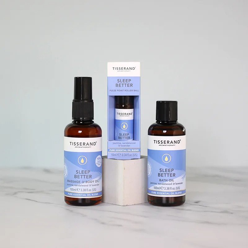 【舒眠儀式】晚安按摩精油+晚安隨身精油+晚安沐浴精油100ml - 保養/沐浴旅行組 - 精油 