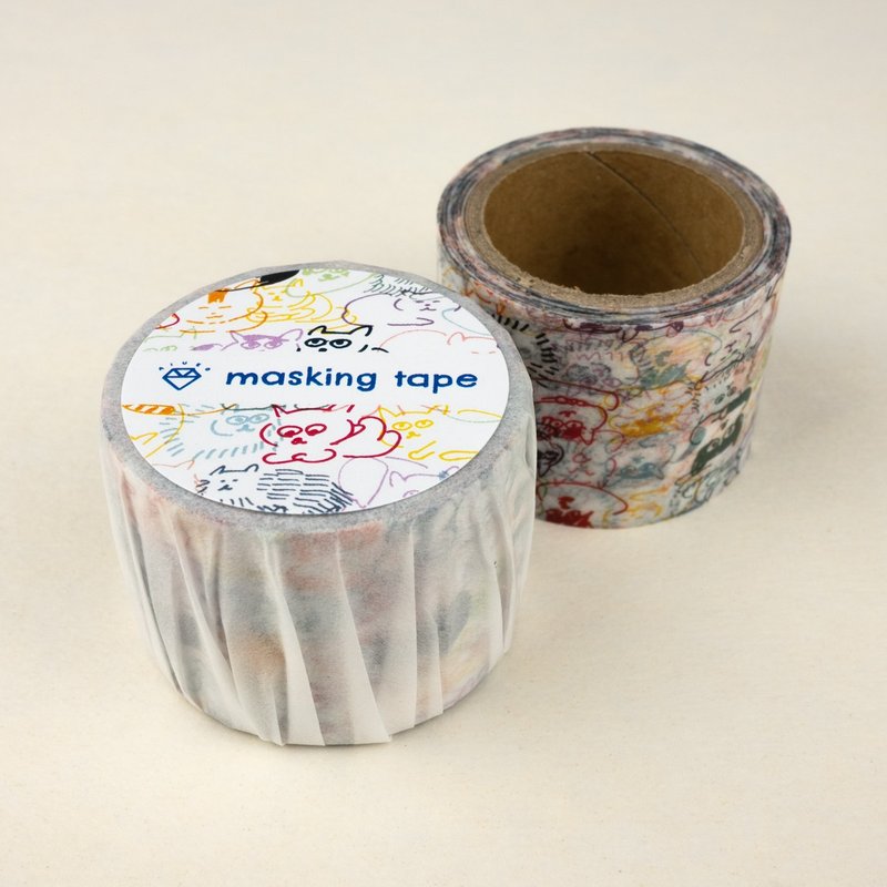 マスキングテープ Koubako 30mm - 紙膠帶/和紙/PET - 紙 多色