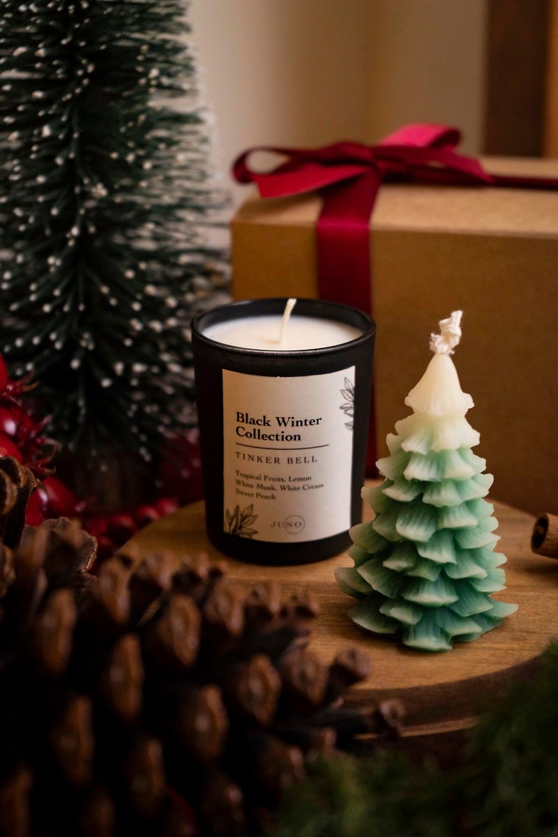 【訂製】聖誕樹香氛蠟燭禮盒・訂製香氣/JUNO Candle - 香氛蠟燭/燭台 - 蠟 多色