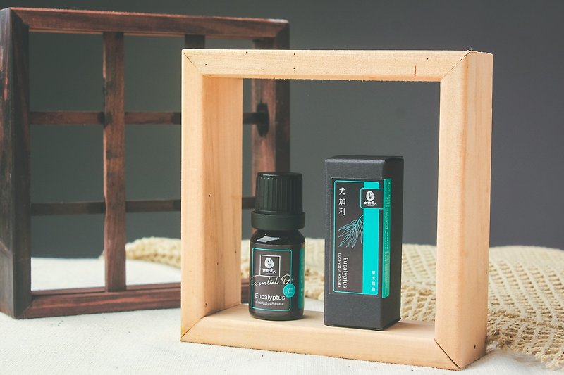 [Single essential oil] Eucalyptus essential oil 10ml natural/diffuse/massage/maintenance - น้ำหอม - น้ำมันหอม สีนำ้ตาล
