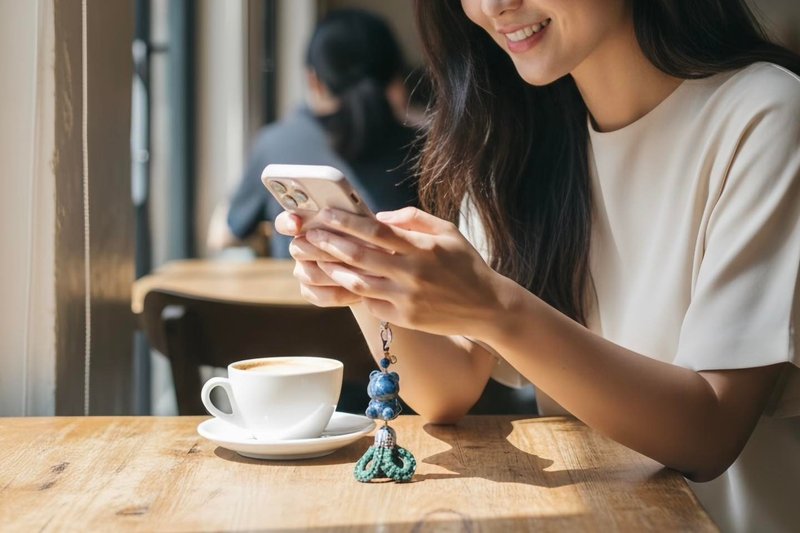 大漆有熊手機掛飾 - 吊飾/掛飾 - 其他材質 多色