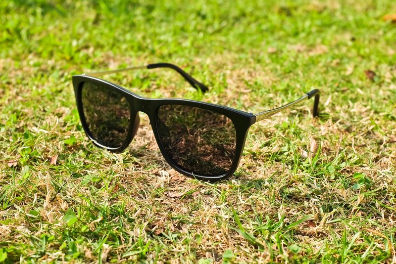 Sunglasses 2is DanD│Rectangular Frame│Black│UV400 - Sunglasses - Other Metals Black