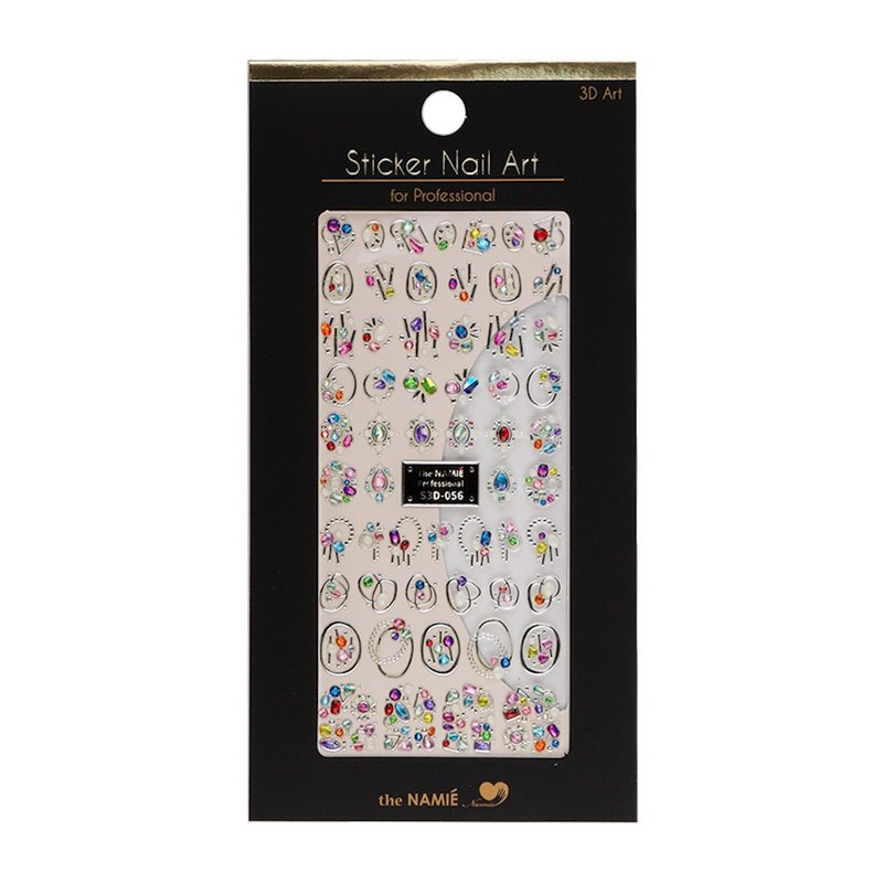 【Professional】Nail Sticker 3D Art Pop Candy 【Made in Korea】 - Nail Polish & Acrylic Nails - Paper Gold