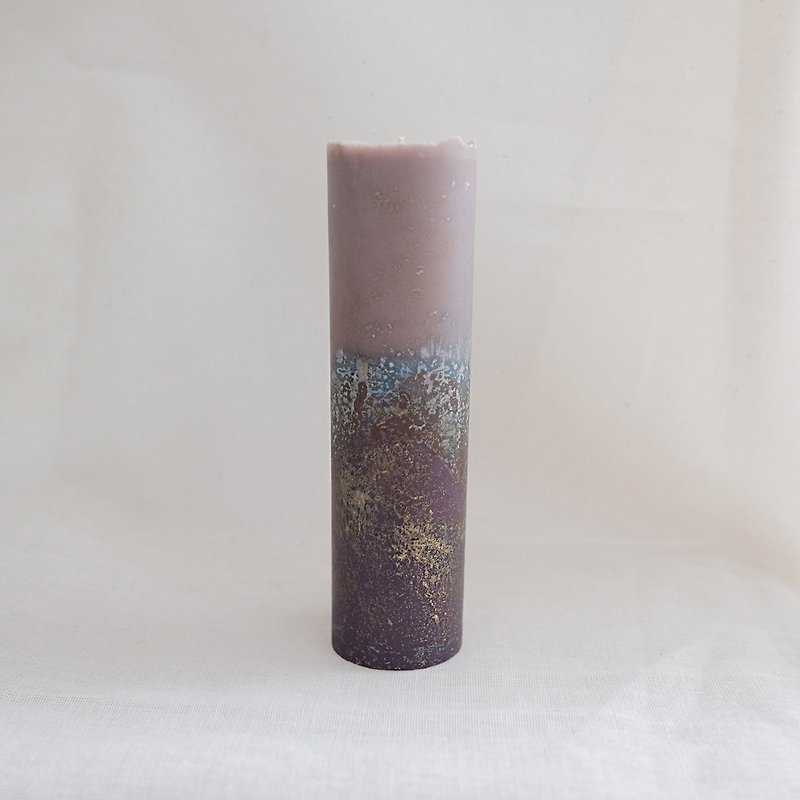 S ekai / World Galaxy (small) - Candles & Candle Holders - Wax Purple