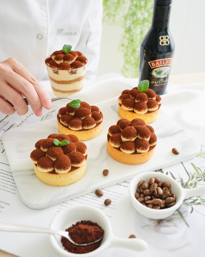 Tiramisu Tower. Physical dessert course. Small class teaching - Cuisine - Fresh Ingredients 