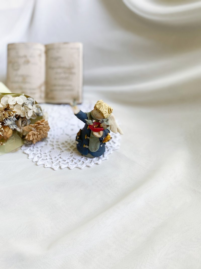 【好日戀物】荷蘭娃娃Angel of January飾品裝飾品聖誕節禮物絕版 - 擺飾/家飾品 - 樹脂 多色