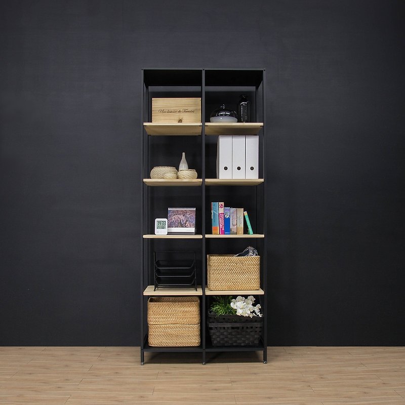 Creesor - Shido 40 工業風組合櫃 書櫃 展示櫃 - 書架/書擋 - 其他金屬 黑色