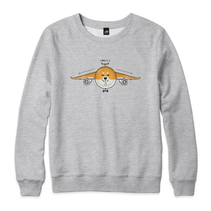 フライ-リネンディープグレー-ニュートラルバージョンユニバーシティT - Tシャツ メンズ - コットン・麻 グレー