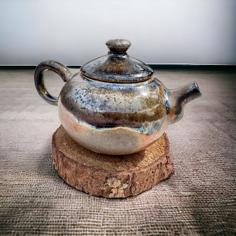 Firewood/200ml/Handmade teapot/Huashan kiln - ถ้วย - ดินเผา 