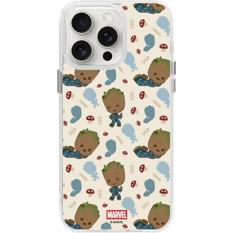 IAM GROOT - Groot Patterns iPhone Samsung Golden Case/Mirror Case/Hybrid Plus - Phone Cases - Plastic Multicolor