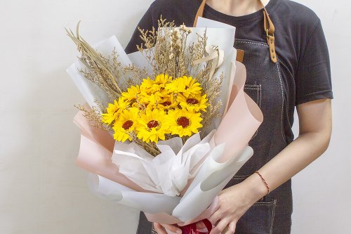 smile☆様ご確認用＊ひまわりのブーケ＊リボン smile☆様ご確認用＊ひまわりのブーケ＊リボン